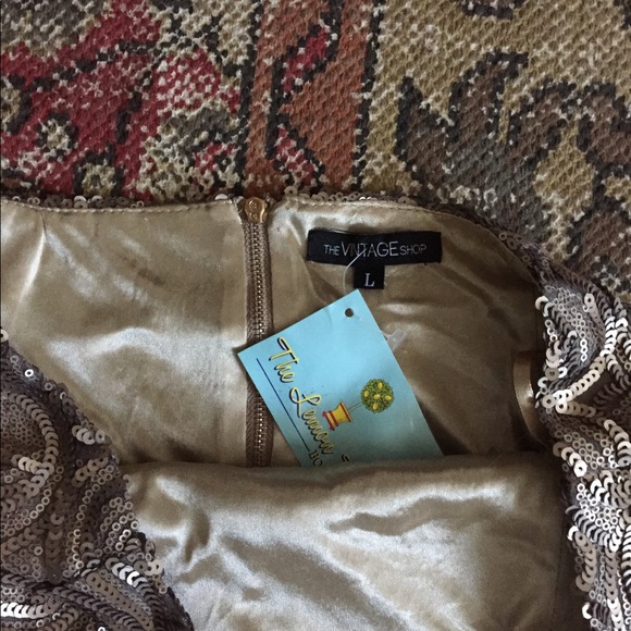 Sequin mini by the Vintage shop L NWT - Picture 2 of 4